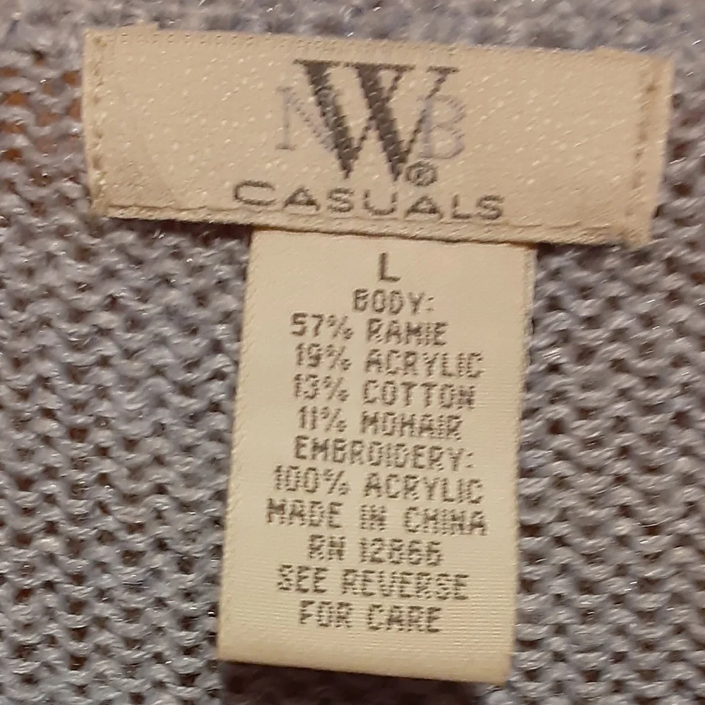 North West Blues Casuals Embroidered Sweater